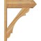 Ekena Millwork Olympic Arts & Crafts Rough Sawn Outlooker, Western Red Cedar, 8"W x 26"D x 32"H OUT08X26X32OLY03RWR - alternate 4